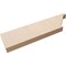 Ekena Millwork 2in. W x 8in. H x 28in. L Burlington Woodgrain TimberThane Rafter Tail, Primed Tan RFTUR02X08X28BURRCPR - alternate 2